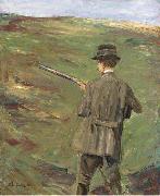 Max Liebermann Hunter in the dunes France oil painting artist